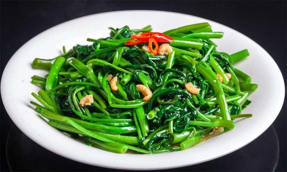 Rau muống xào