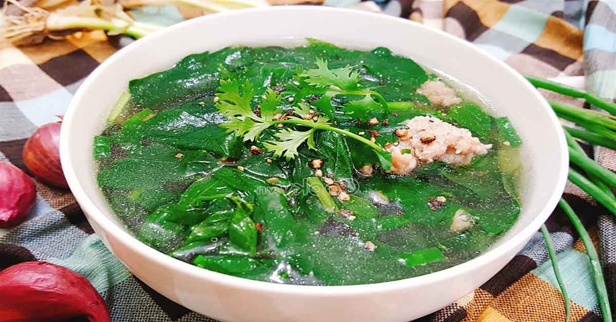 Canh rau ngót